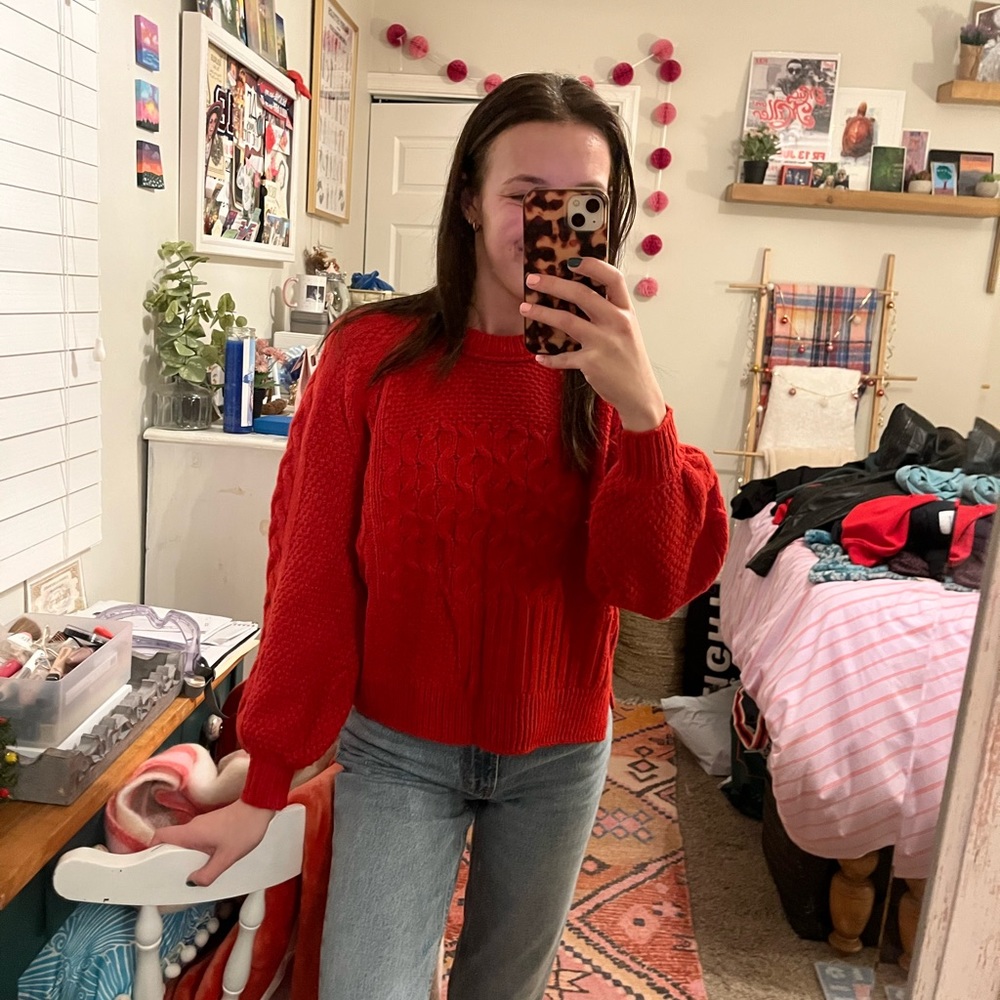 Red Madewell Sweater